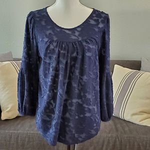 Lucky Brand bell sleeve top